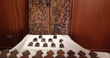 بالصور.. الداخلية تعيد قطعا أثرية نادرة مسروقة من مسجد الإمام الشافعى