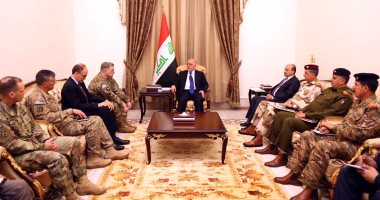 العبادى يبحث مع رئيس أركان الجيش الأمريكى تدريب القوات المسلحة العراقية 
