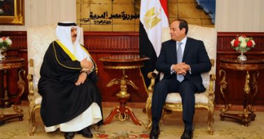 ملك البحرين يهنئ الرئيس السيسي هاتفيا على فوزه بفترة رئاسية ثانية