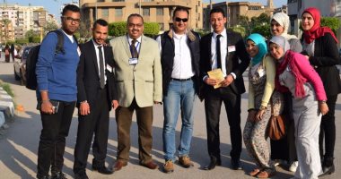 جامعة المنيا تفوز بالمركز الثانى فى مؤتمر "المبادرات الطلابية" بجامعة المنصورة