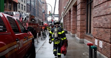 بالصور.. السيطرة على حريق محدود فى أحد الأسواق بنيويورك