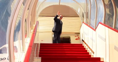الرئيس السيسي يصل قاعدة أندروز الأمريكية فى بداية زيارته للولايات المتحدة