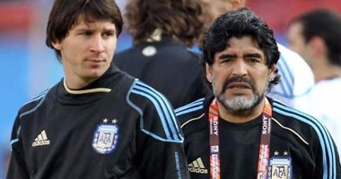 مارادونا: ميسي لا يستطيع حل مشكلات زملائه فى الأرجنتين 