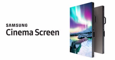 Cinema Screen شاشة جديدة من سامسونج مخصصة للسينمات بدقة عرض 4K