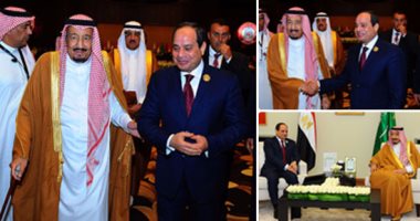 الملك سلمان يؤكد للرئيس السيسى وقوف السعودية مع مصر فى حربها ضد الإرهاب 