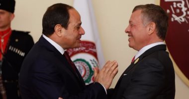 ملك الأردن يؤكد للرئيس السيسي تضامن بلاده مع مصر فى مواجهة الإرهاب