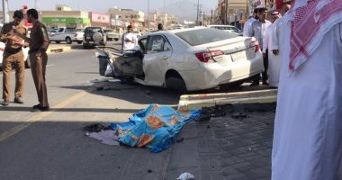 مصرع عامل مصرى بالسعودية دهسا بسيارة فى حادث تصادم 