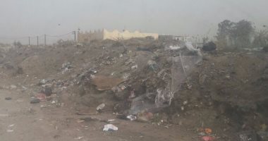 قارئ يشتكى من القمامة والأتربة على الطريق المؤدى لعزبة مرزة بالإسكندرية