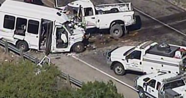 مصرع 12 شخصا فى حادث تصادم بولاية تكساس الأمريكية