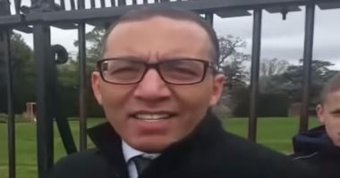 بالفيديو.. خالد صلاح يرصد الأجواء أمام البيت الأبيض قبل زيارة السيسي
