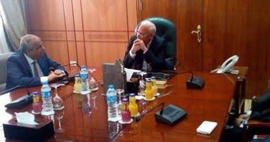 محافظ بورسعيد يستقبل أعضاء لجنة تحكيم مسابقة حفظ القرآن الكريم