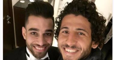 أحمد حجازى يهنئ عمرو السولية بعيد ميلاده