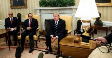 السيسى لترامب: أنا ومصر بجانبك لتنفيذ استراتيجية القضاء على الإرهاب