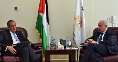 تفاصيل لقاء وزير الخارجية الفلسطينى مع ممثل الاتحاد الأوروبى برام الله
