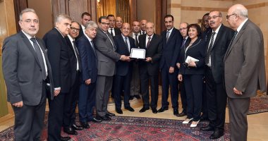 وزير القوى العاملة يشارك بلقاء مجلس النواب اللبنانى مع رابطة المجالس الاقتصادية