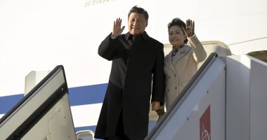بالصور.. الرئيس الصينى يصل فنلندا فى إطار جولة خارجية تشمل أمريكا