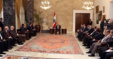  رئيس لبنان يلتقى رابطة المجالس الاقتصادية والاجتماعية بحضور محمد سعفان