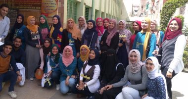 حملة توعية لطلاب الاتحاد المصرى للصيدلة بـ"الزقازيق" بـ"متلازمة داون"