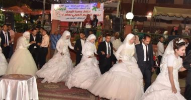المنطقة الشمالية العسكرية تنظم حفل زفاف جماعى لـ50 شابا وفتاة بـ4 محافظات