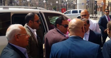 بالصور.. وزير الصحة يصل بورسعيد لافتتاح مستشفى النساء والولادة