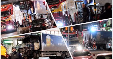 "هجوم شاحنة ستوكهولم".. حادث دهس يعكر صفو السويد