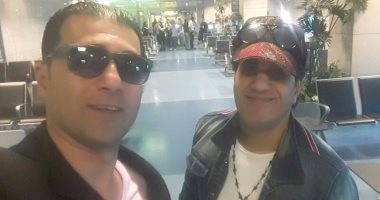 أحمد شيبة يغادر مطار القاهرة متوجها لتونس لإحياء حفلين اليوم 