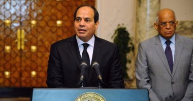  الرئيس السيسى: المصريون تصدوا لمخطط إسقاط الدولة وأفشلوا مؤامرات ضد الوطن