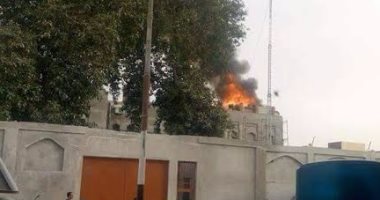 حريق بمركز شرطة الفتح بأسيوط دون إصابات