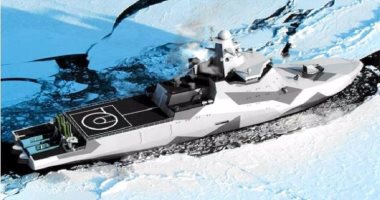 الصين تطلق اسم "التنين الثلجى 2" على أول سفينة بحث وكاسحة جليد محلية