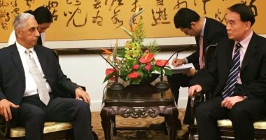 سفير مصر فى بكين يلتقى نائب وزير الخارجية الصينى لمناقشة قضايا نزع السلاح