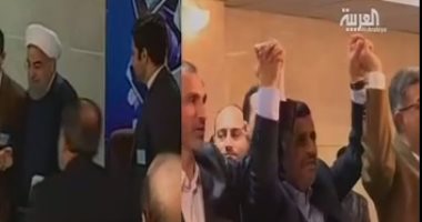 بالفيديو.. محمود أحمدى نجاد يحتفل بالترشح للرئاسة الإيرانية ويرفع شارة النصر