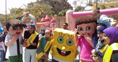 رعاية الشباب بجامعة القاهرة تنظم كرنفال عيد اليتيم بالملاعب