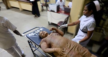 بالصور.. مصرع وإصابة 17 شخصا فى انهيار مكب للنفايات فى سريلانكا