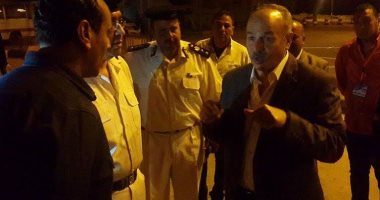 مدير أمن بورسعيد يتفقد تأمينات كنائس المحافظة