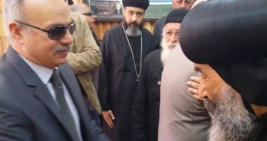 بالفيديو.. محافظ بورسعيد يترأس وفدا لتقديم التهنئة للأنبا تادرس بالكنيسة الكاتدرائية