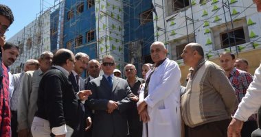 محافظ كفر الشيخ يتفقد تطوير وإعادة إنشاء مستشفى قلين بتكلفة 130 مليون جنيه