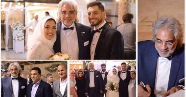  أحمد ناجى يحتفل بزفاف نجله فى حضور نجوم الرياضة