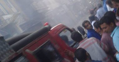 مصرع سيدة وطفلة وإصابة 4 بينهم طفلين فى حريق شقة سكنية بجرجا سوهاج