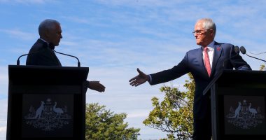 بالصور..نائب الرئيس الأمريكى: واشنطن ستحترم اتفاق اللاجئين مع أستراليا
