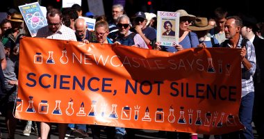 بالصور.. مظاهرات فى أستراليا لإحياء ذكرى "يوم الأرض"