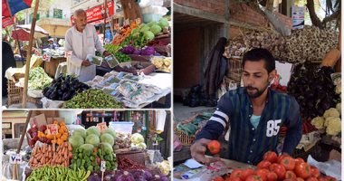 استقرار اسعار الخضروات والفاكهة بسوق العبور والطماطم ب 1.5 جنيها