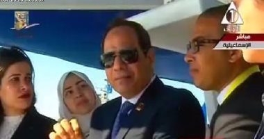 بالفيديو.. الرئيس السيسي يصل مقر انعقاد مؤتمر الشباب بالإسماعيلية
