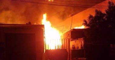 السيطرة على حريق فى سوبر ماركت بـ"الشيخ زايد"         