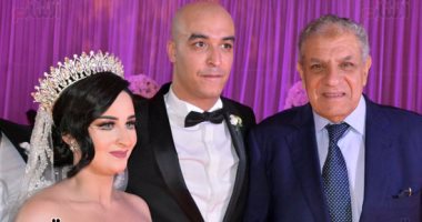 إبراهيم محلب يحتفل بزفاف ابنة شقيقه "آية محمد" على "فادى النجار"