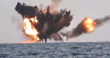 بالفيديو.. لحظة تدمير السعودية لـ"قارب مفخخ" حاول الهجوم على محطة أرامكو