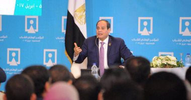 الرئيس السيسي: لا أطلب من أحد تغيير فكره شريطة عدم الإضرار بمصر والمصريين