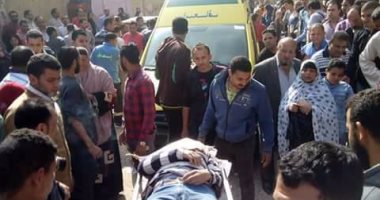 مناظرة جثمان شرطى استشهد على يد مجهولين بفيصل: تلقى 3 رصاصات فى الرأس