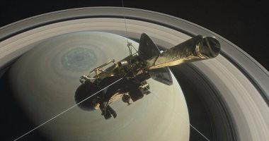 ناسا تكشف عن فيديو جديد يظهر رحلة المركبة كاسينى داخل حلقات زحل