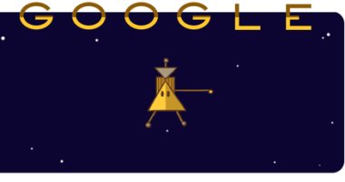 جوجل يحتفل بنجاح مرور المركبة كاسينى بين كوكب زحل وحلقاته