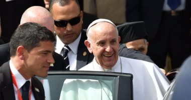 بالفيديو.. المصريون لـ"البابا فرانسيس": نورت مصر